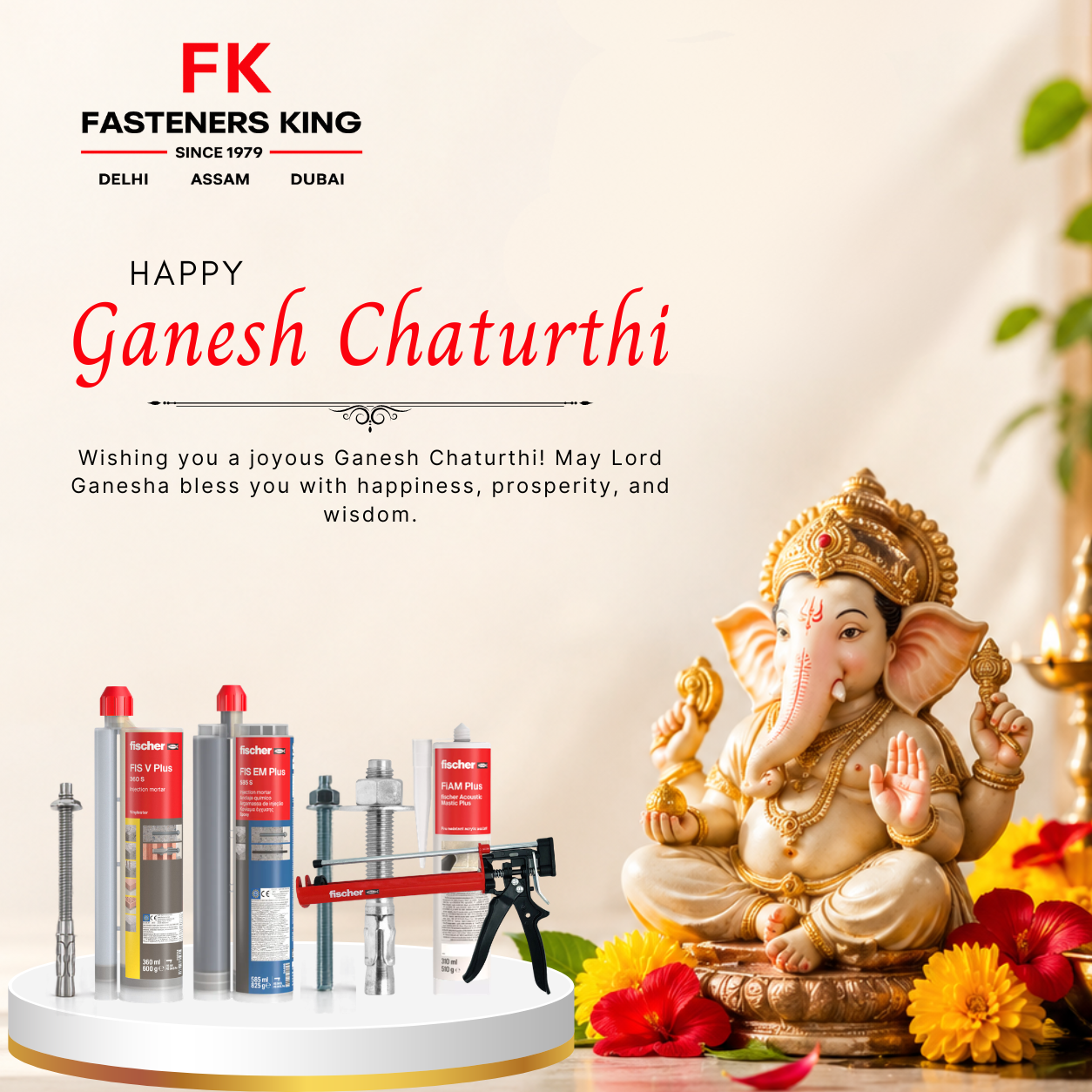 π May Lord Ganesha remove every obstacle and strengthen every new beginning.
Just like a strong fo...