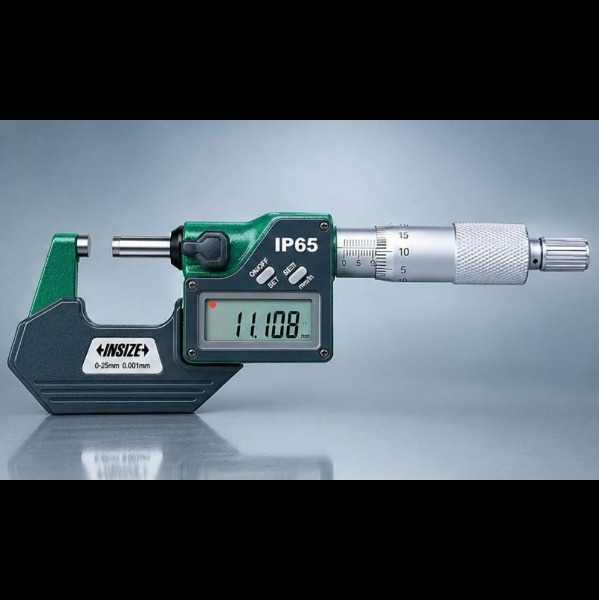Waterproof Digital Outside Micrometers With Data Output Insize 3101-25A Supplier in Bharuch