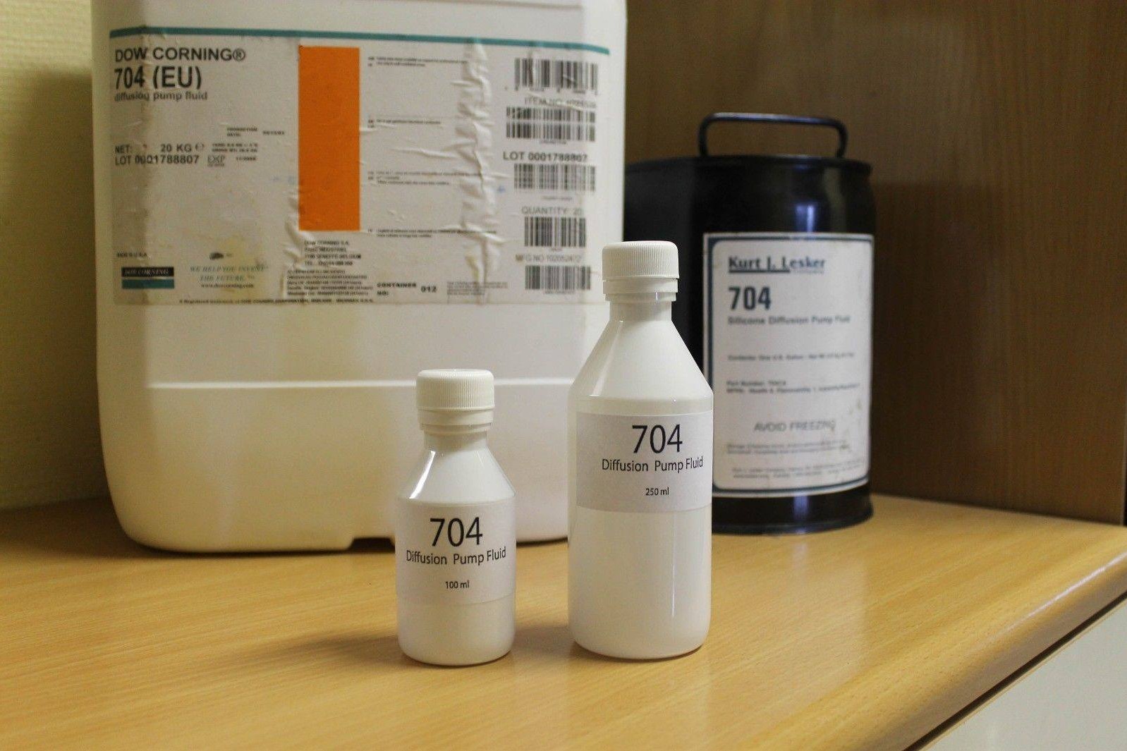 We (DHVE) have an impressive collection of specialized silicone oil which is equivalent to DC 704 an...