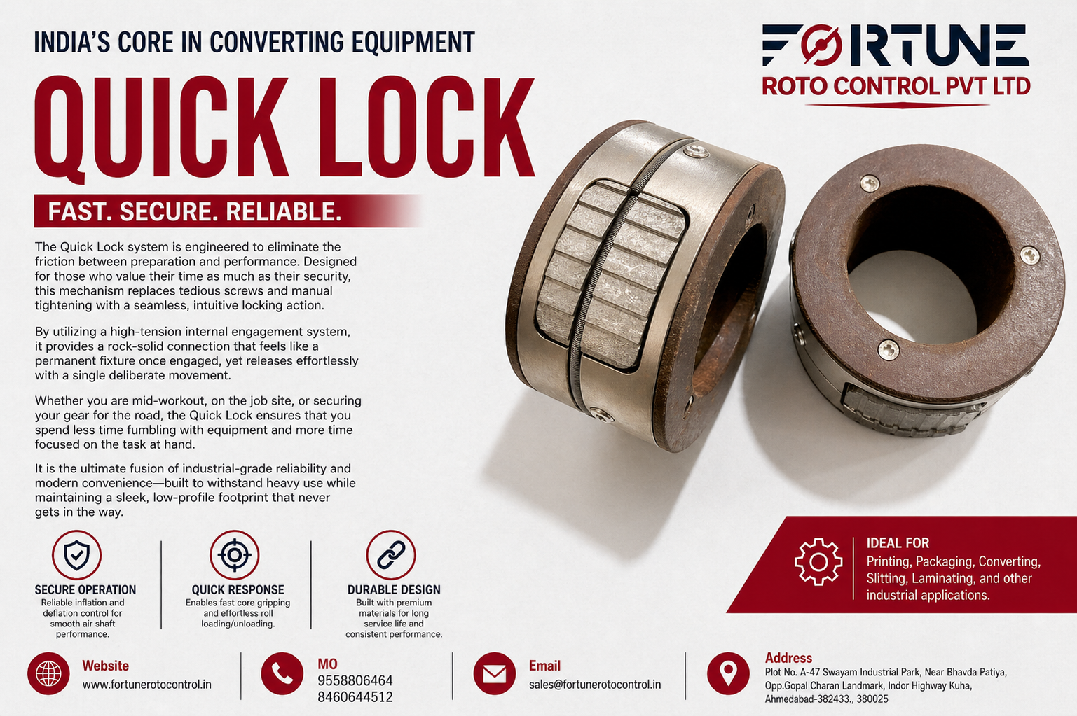 Quick Lock Shaft