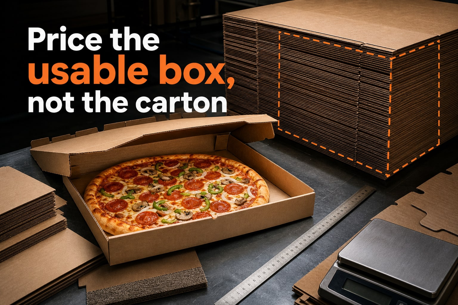 How restaurants can order pizza boxes wholesale