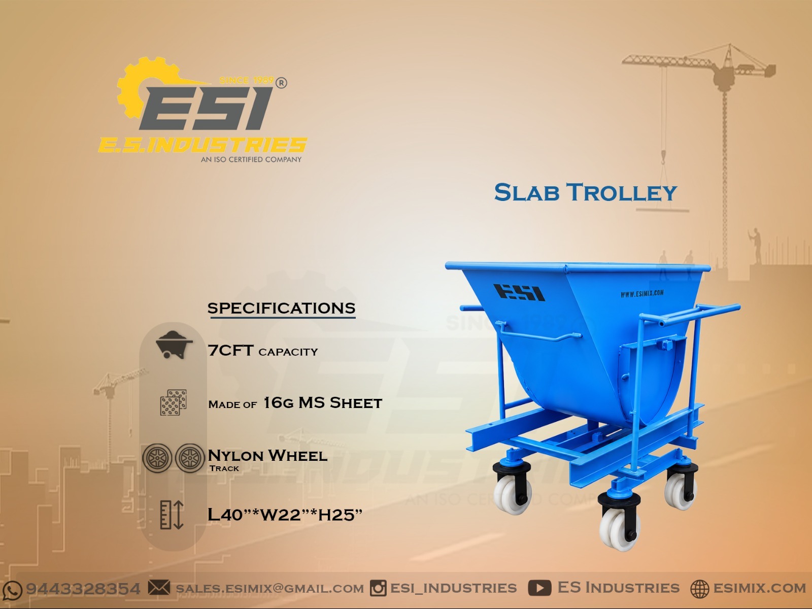 SLAB TROLLEY IN TIRUPATHUR