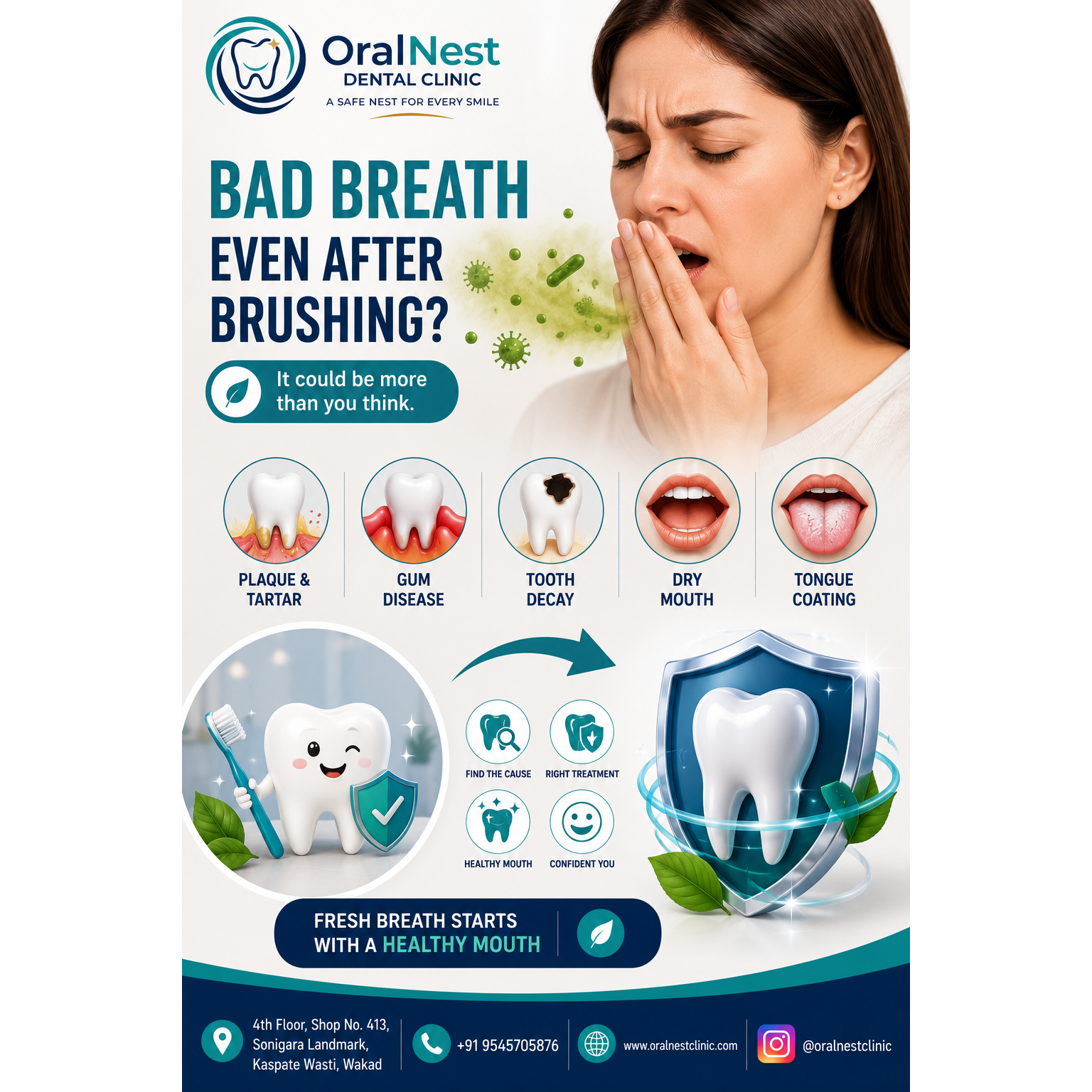Why Does My Breath Smell Bad Even After Brushing?