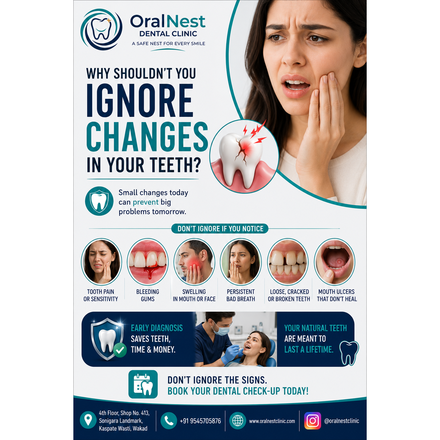 Why Shouldn't You Ignore Changes in Your Teeth?