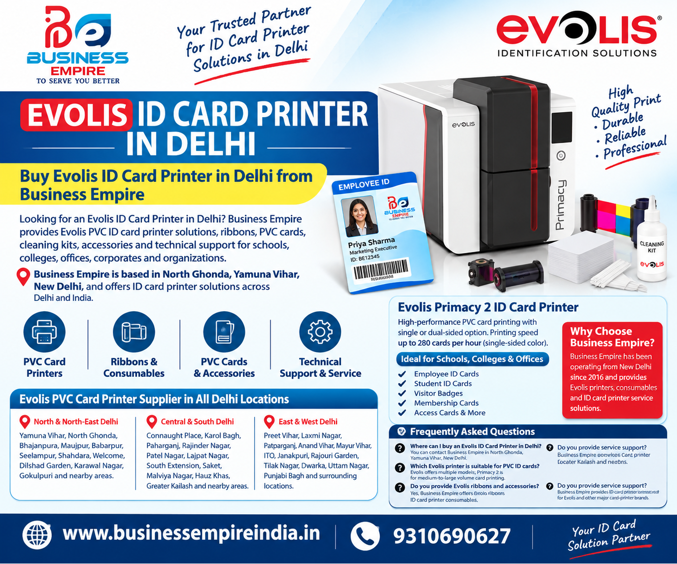 Evolis ID Card Printer in Delhi – Business Empire