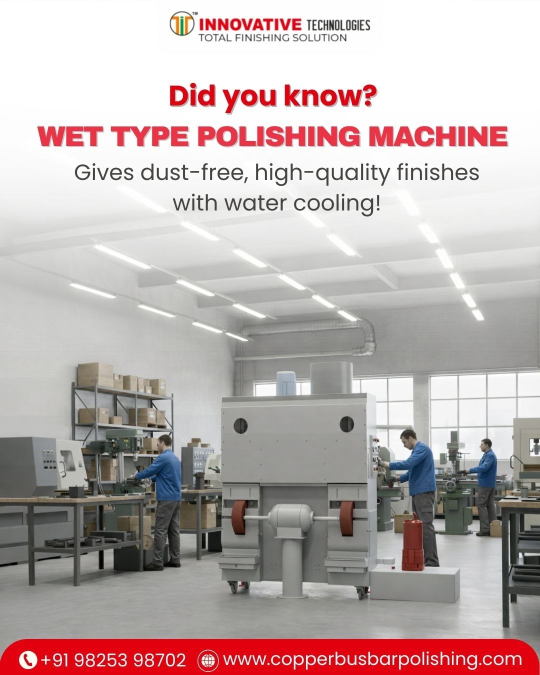 Wet Type Polishing Machine for Precise Surface Finishing