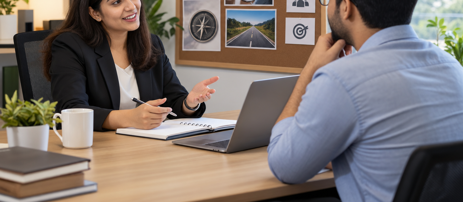How a Career Advisor Helps Working Professionals Plan Their Next Move