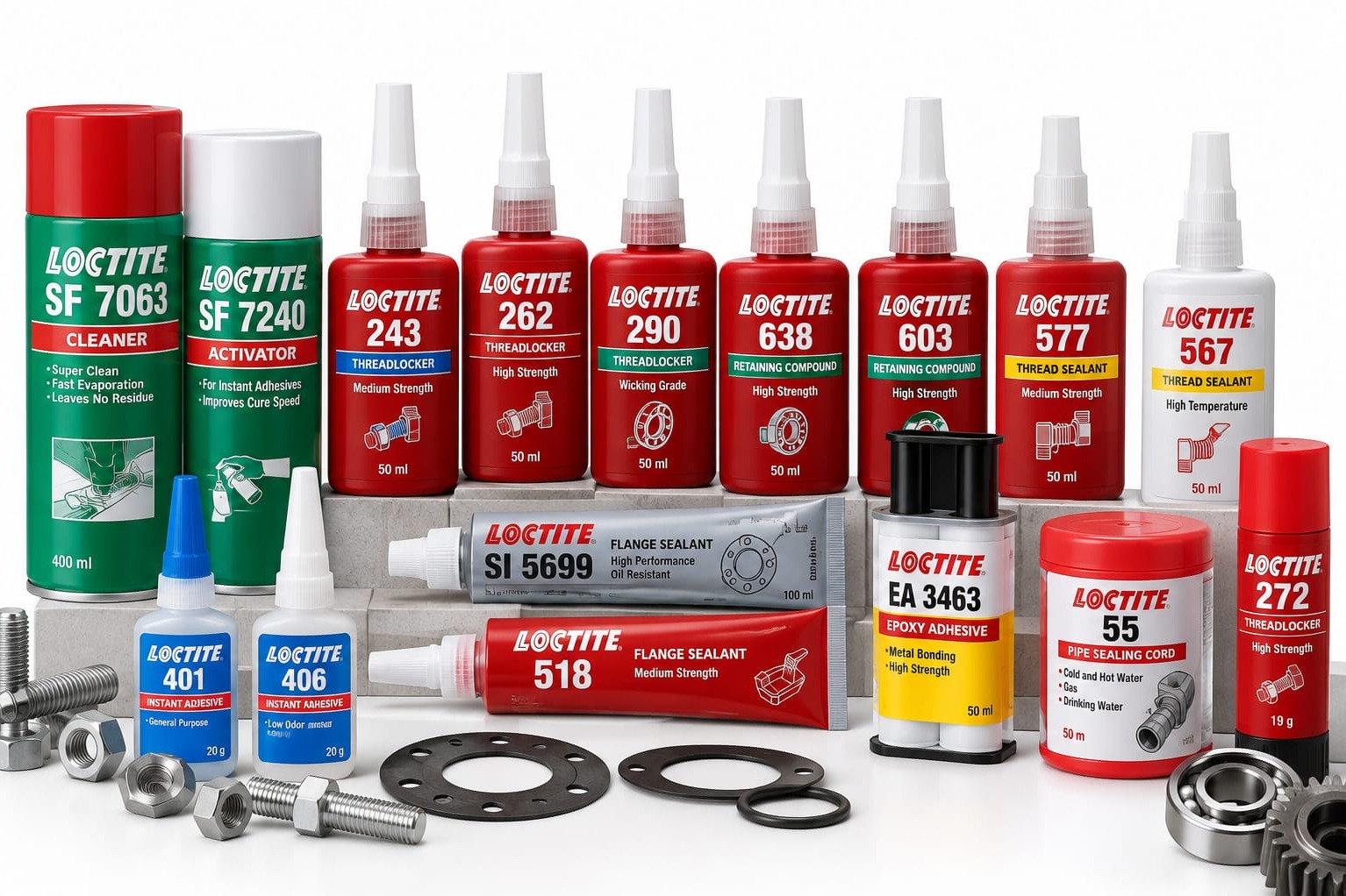 LOCTITE INDUSTRIAL ADHESIVES SUPPLIER - BONDING AND MAINTENANCE SOLUTIONS