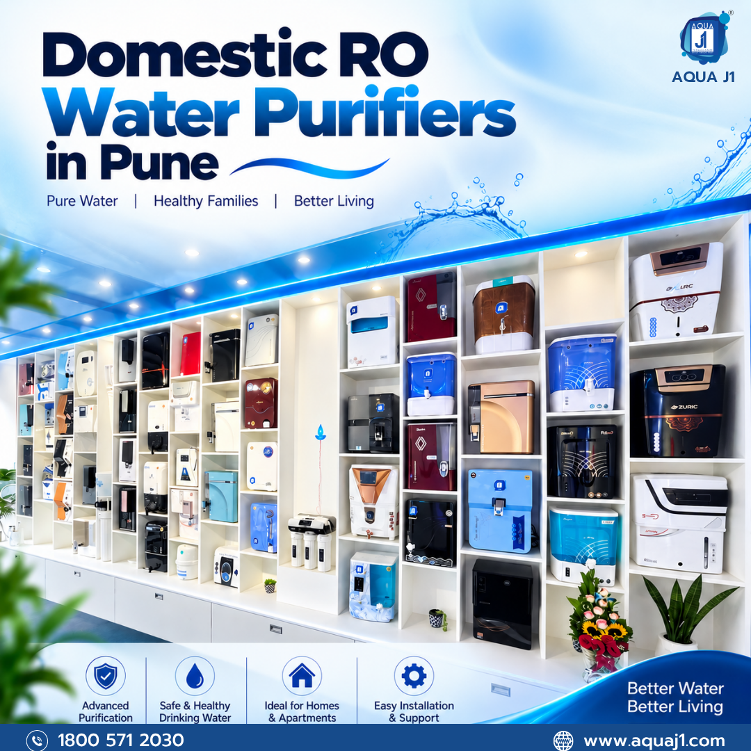 Domestic RO Water Purifiers in Pune | Aqua J1 Technologies