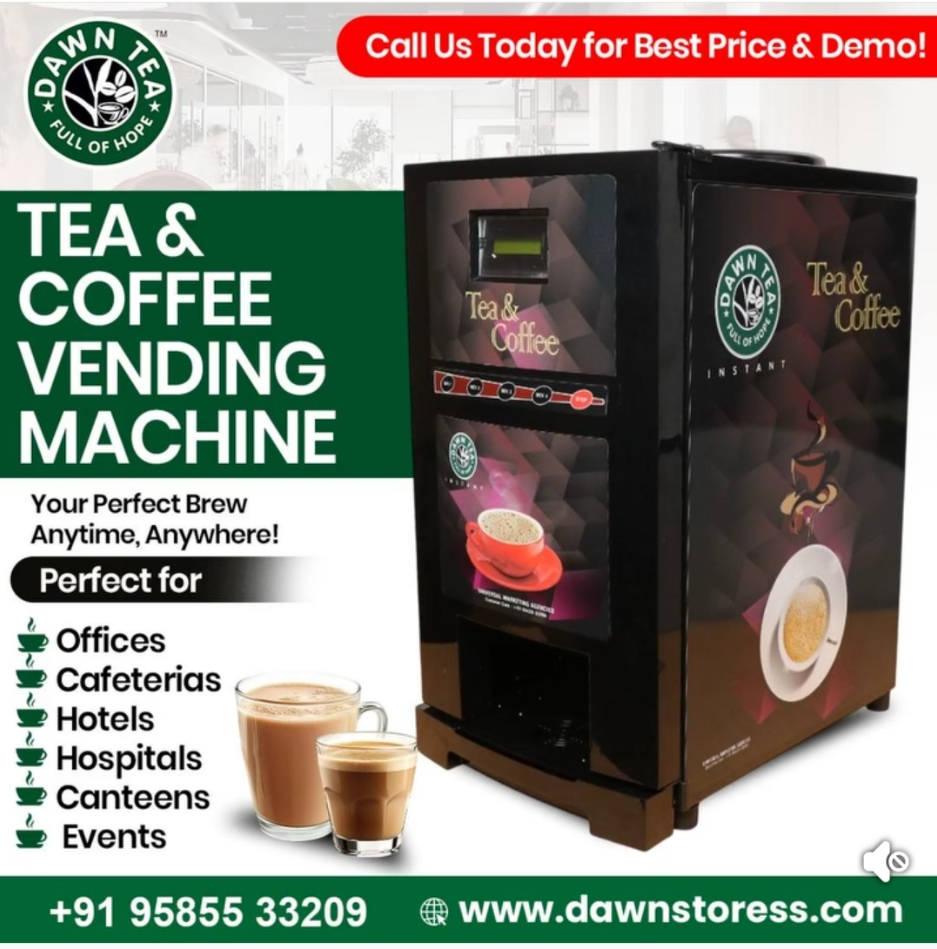 BUDGET FRIENDLY TEA COFFE VENDING MACHINE IN CHENNAI