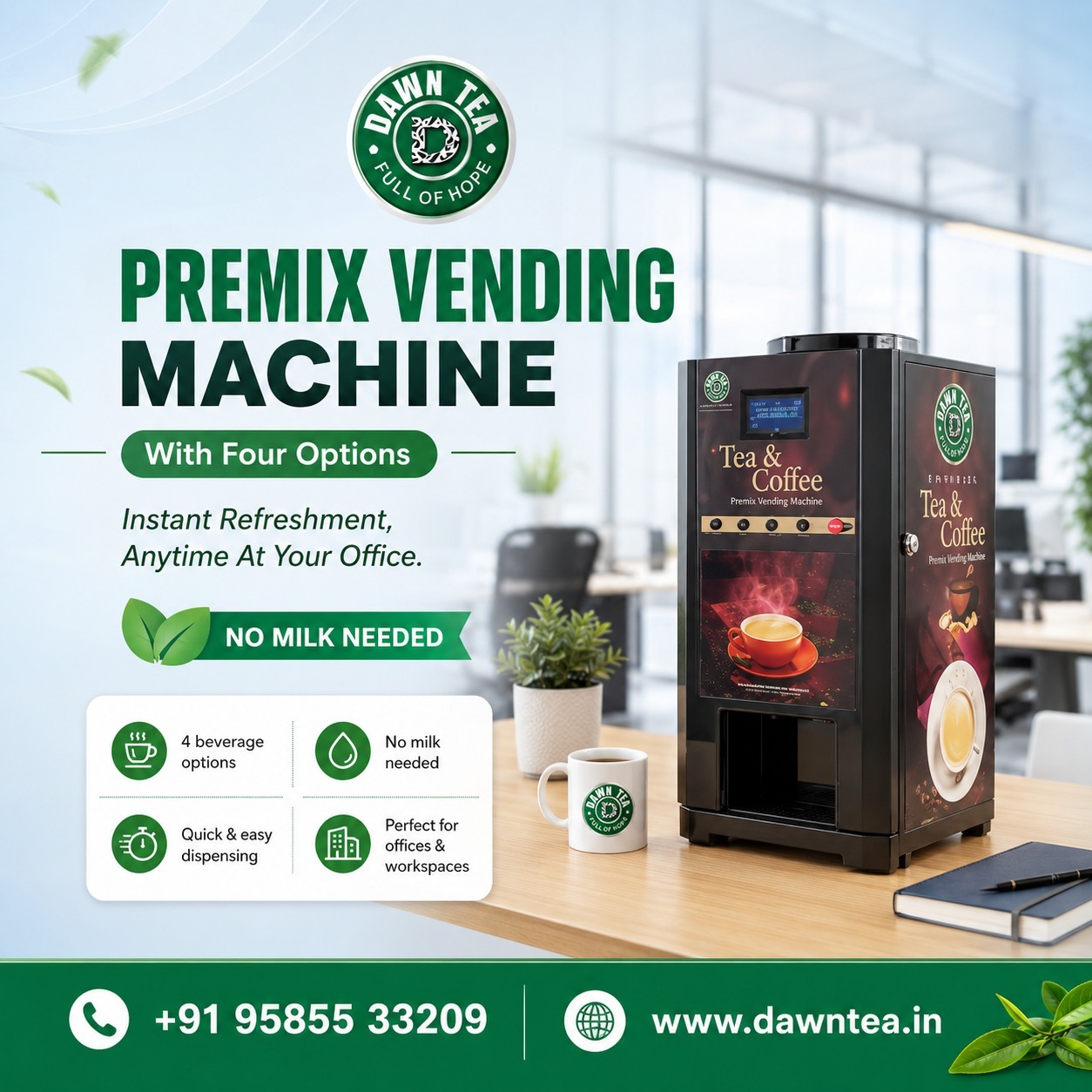 THE LOW COST TEA COFFEE MACHINE IN SALEM