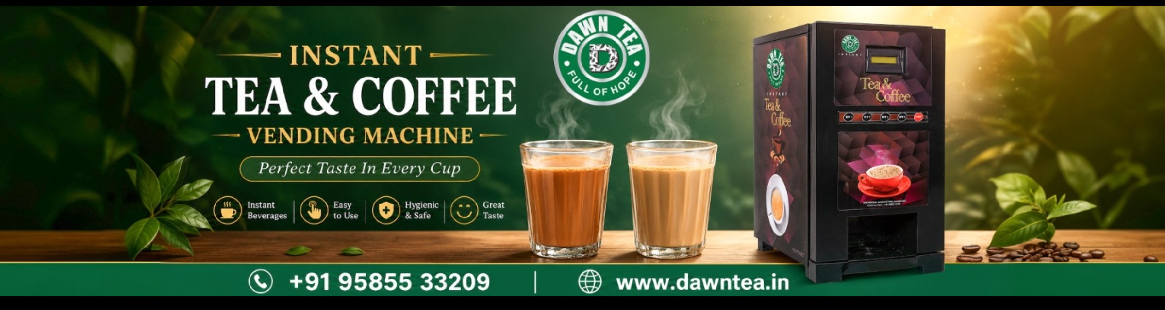 LEADING SUPPLIER OF TEA VENDING MACHINE IN TAMILNADU