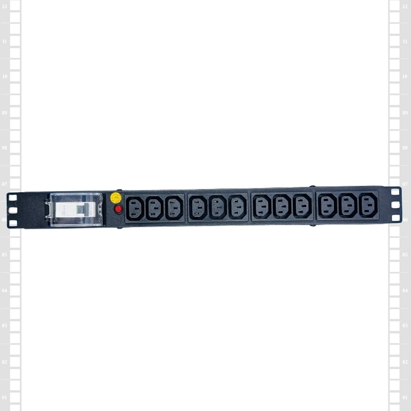 IEC C13 12 Socket Rack Mountable PDU