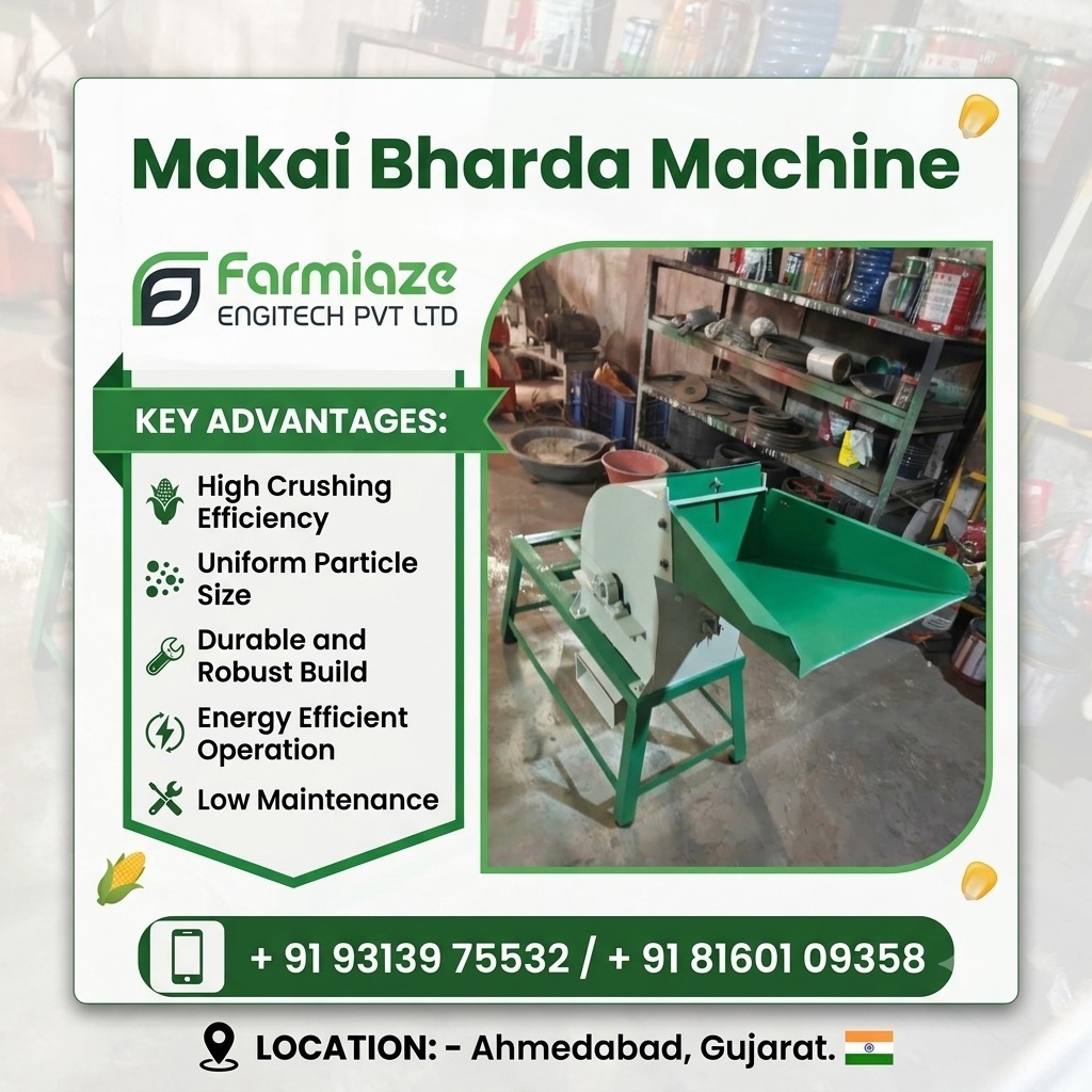 3 HP Corn Grinder Machine Manufacturer in Maharashtra