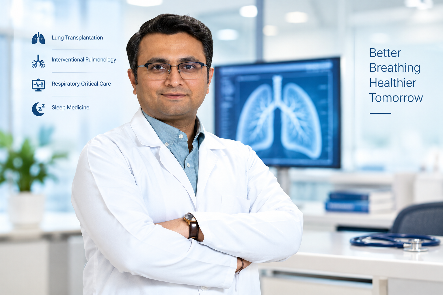 Dr. Shubham Sharma – Leading Transplant & Interventional Pulmonologist in Jaipur