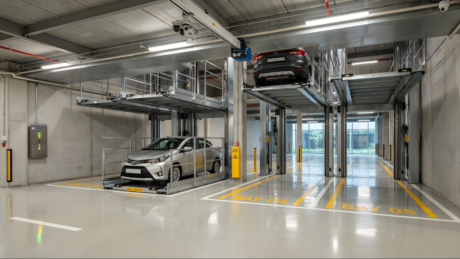 Automated Parking System Planning for Commercial Properties in Nagpur
