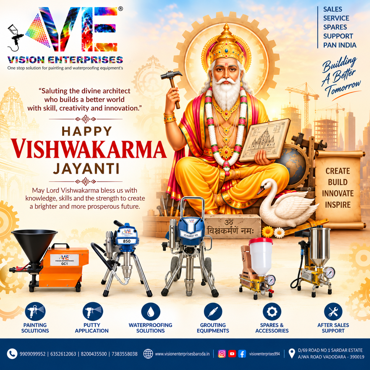Happy Vishwakarma Jayanti