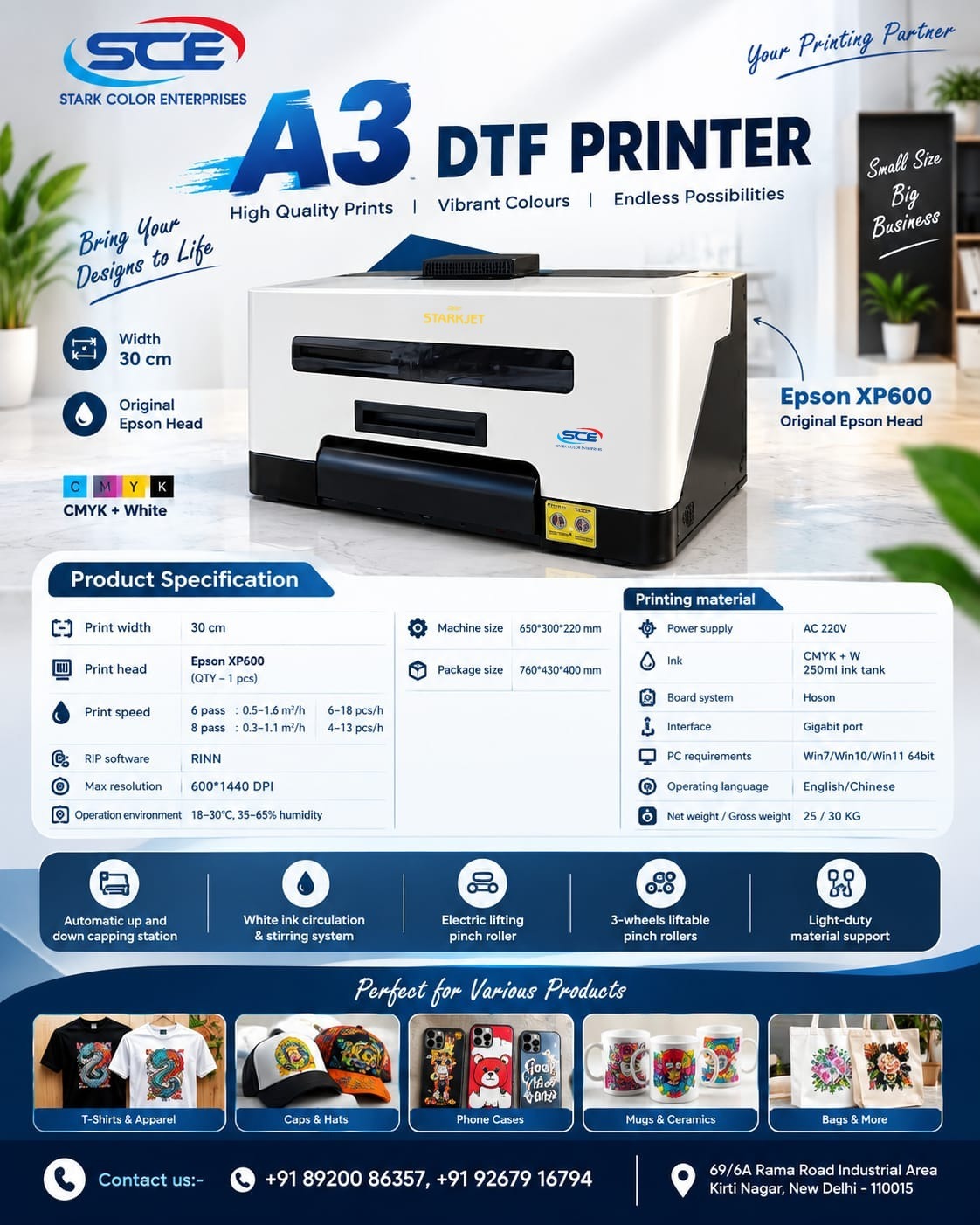 DTF printer supplier in delhi