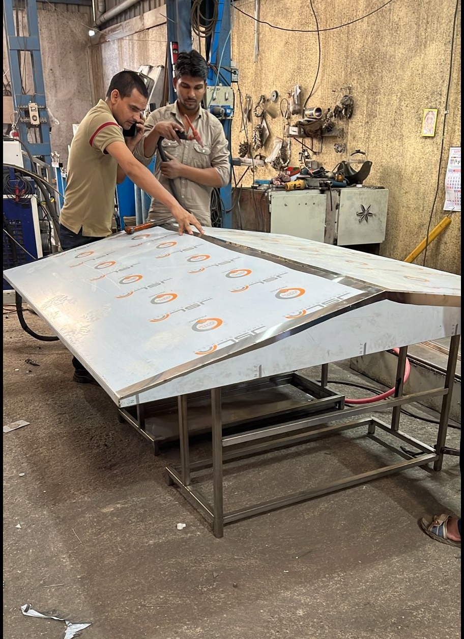 Custom Stainless Steel Machine Hood