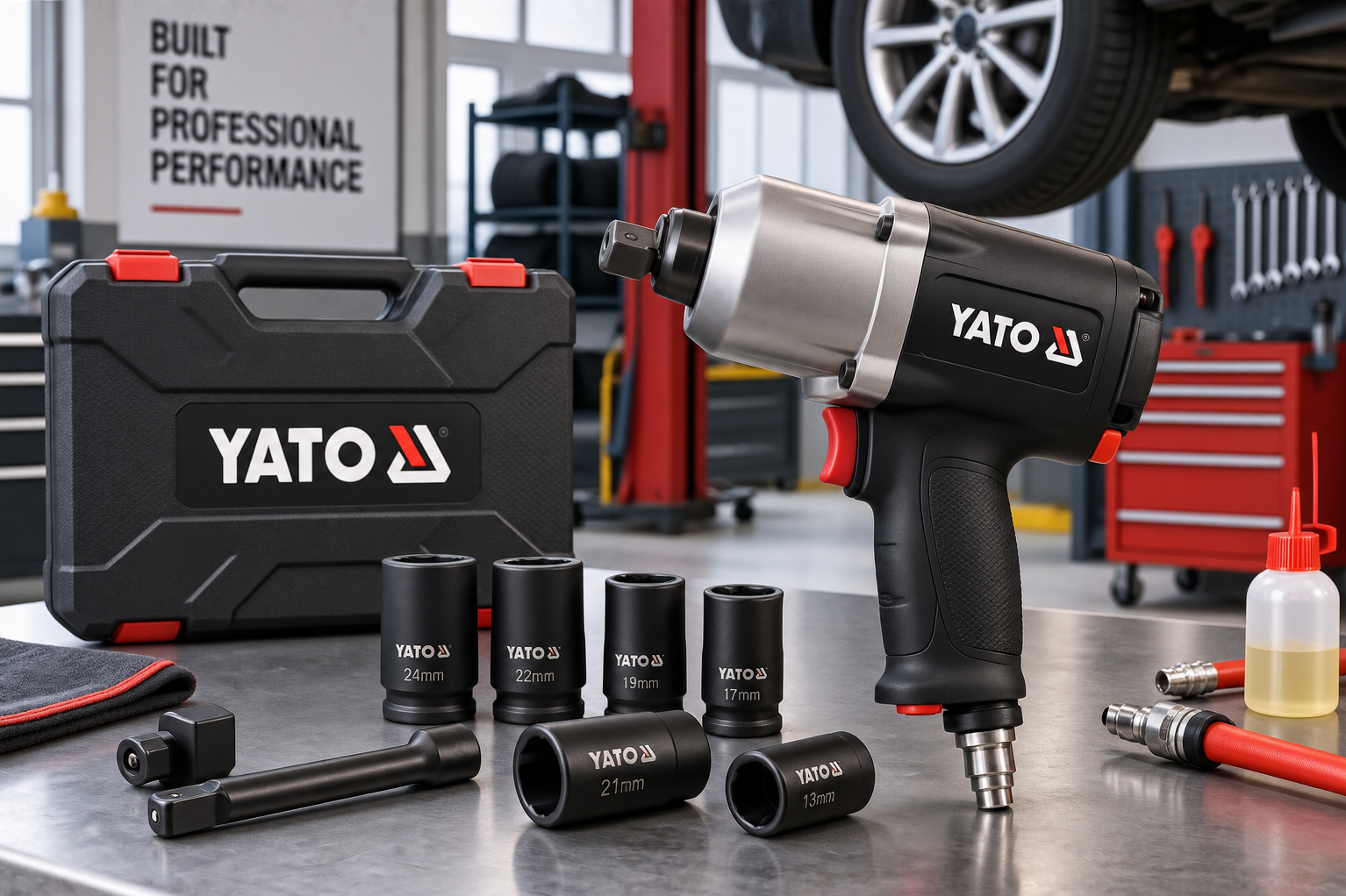 YATO Pneumatic Impact Wrench Selection Guide for Workshops and Maintenance Teams