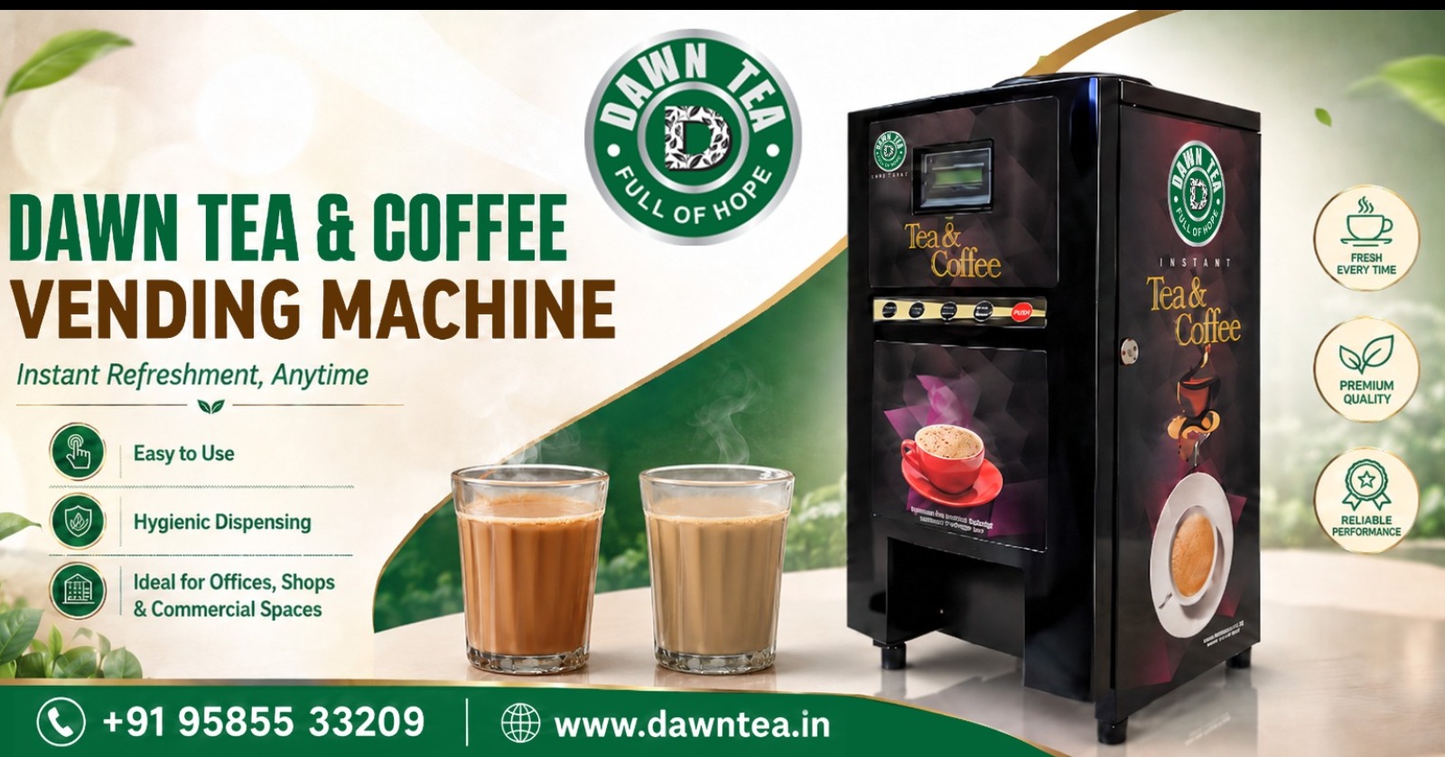Chennai Reasonable Price Tea Vending Machine