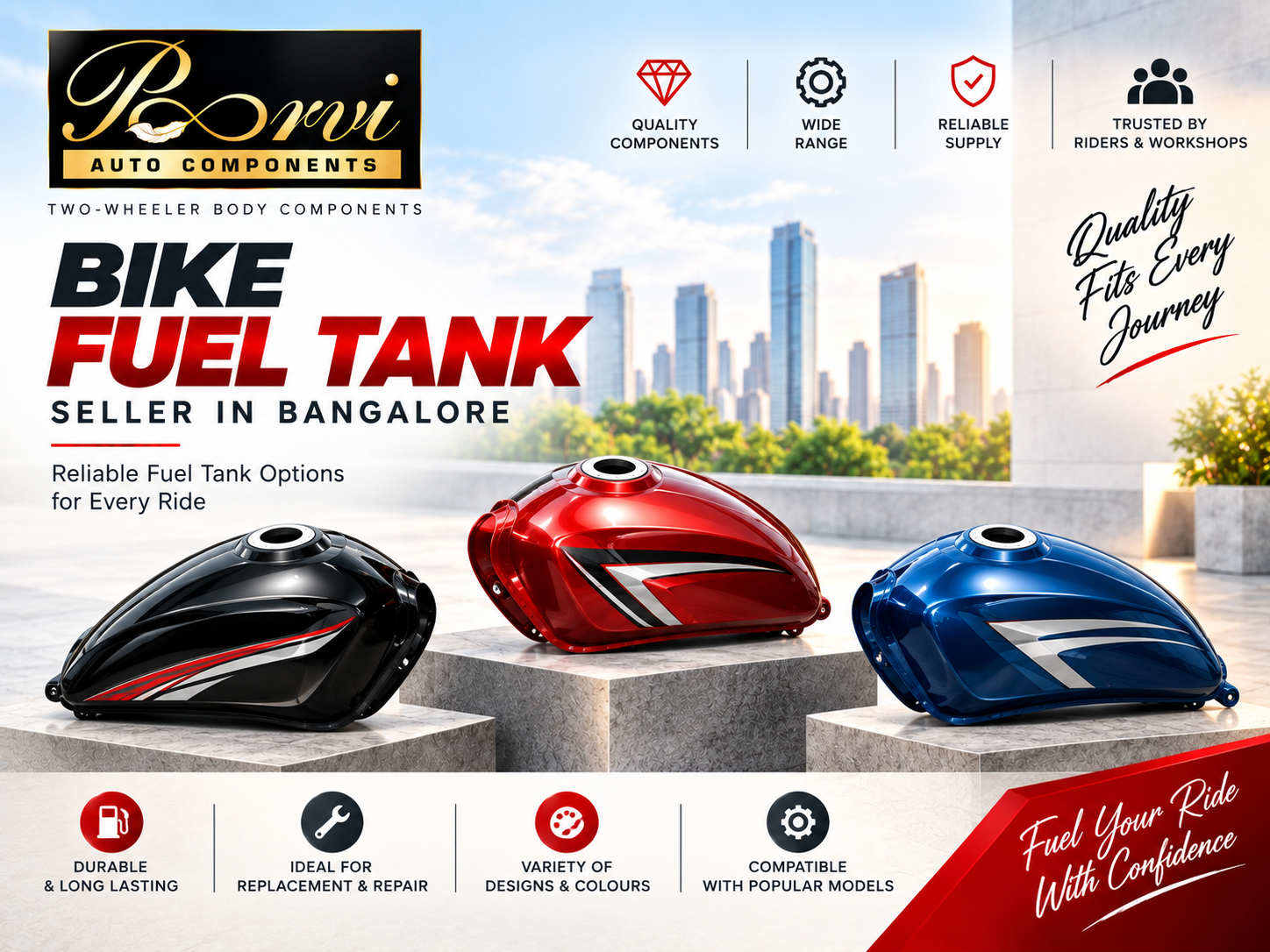 Bike Fuel Tank Seller in Bangalore