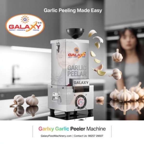 Garlic Peeler Machine in Seoni | Practical Support for Regular Garlic Processing