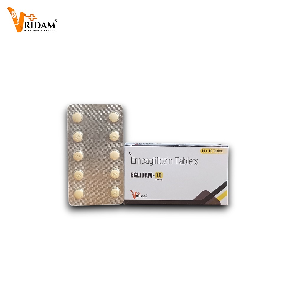 Check out our latest product range : EGLIDAM 10 TABLET