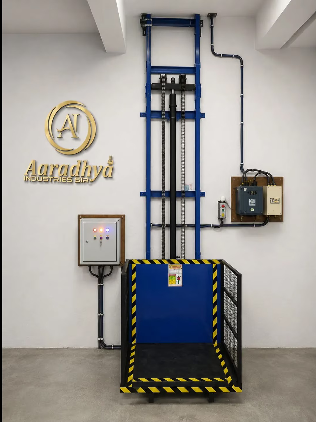 Hydraulic Goods Lift Manufacturers in Ahmedabad
