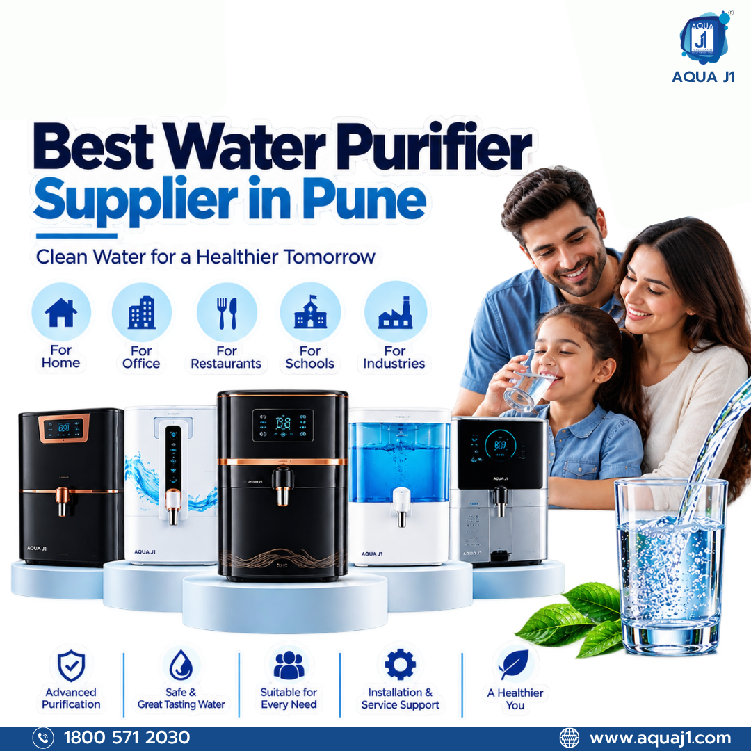 Best Water Purifier Supplier in Pune | Aqua J1 Technologies