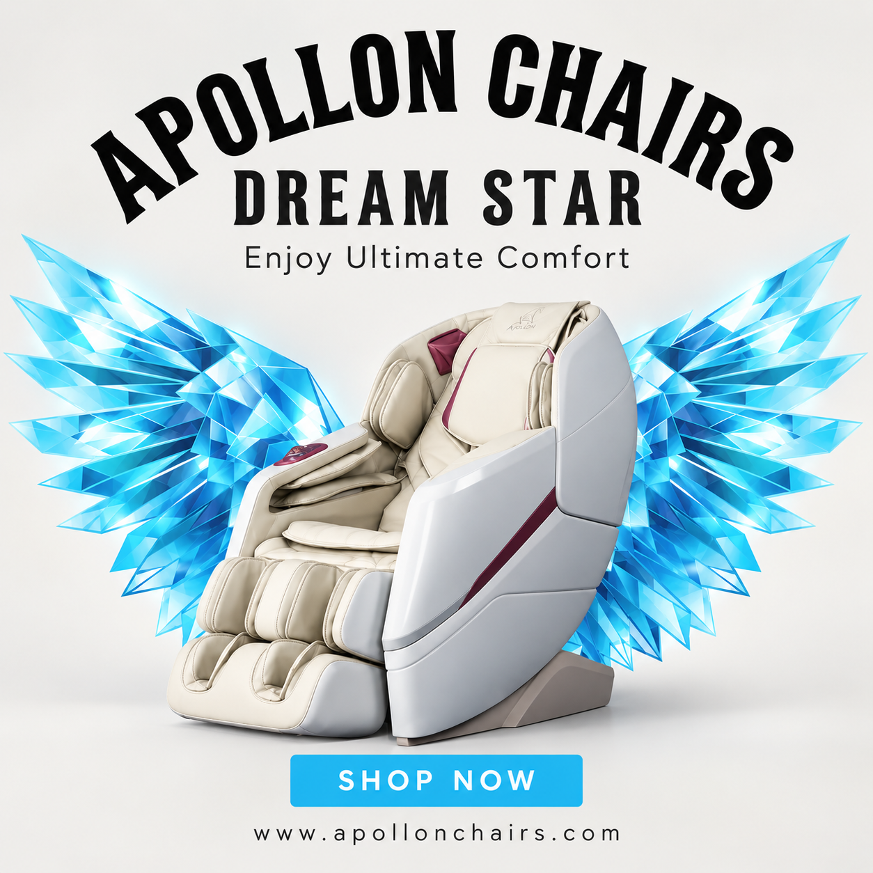 Apollon Dream Star Best Commercial Massage Chair , Chair for mall , Salon, Resort, Home