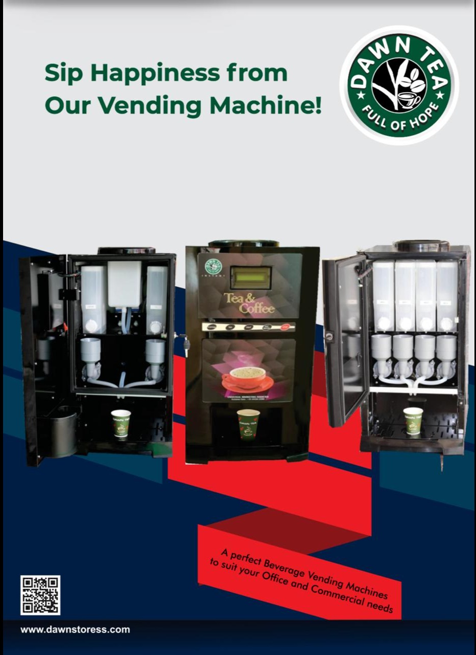 NOMINAL COST TEA AND COFFEE VENDING MACHINE IN TAMILNADU