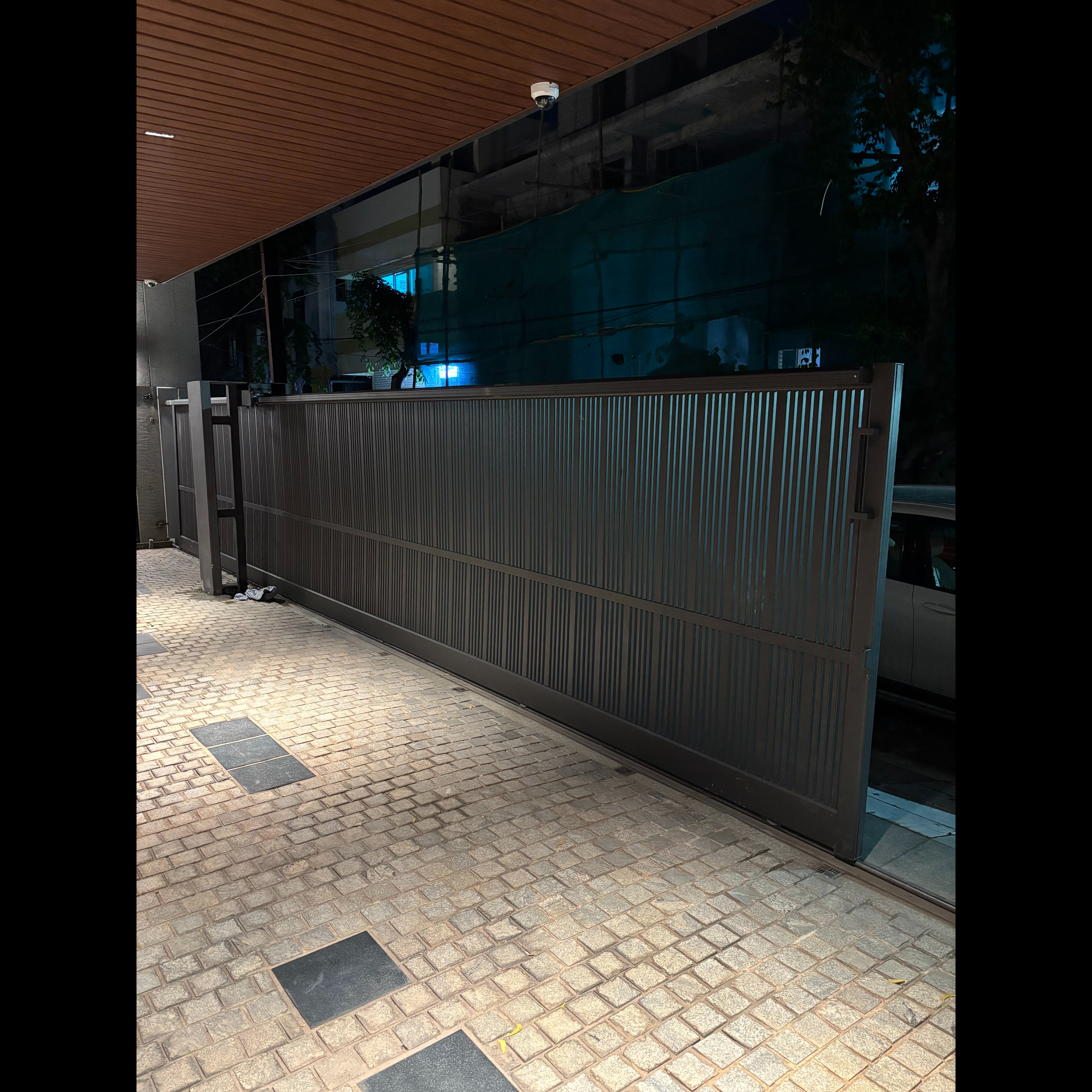 33-Ft Aluminium Sliding Gate | Premium Powder Coated Finish