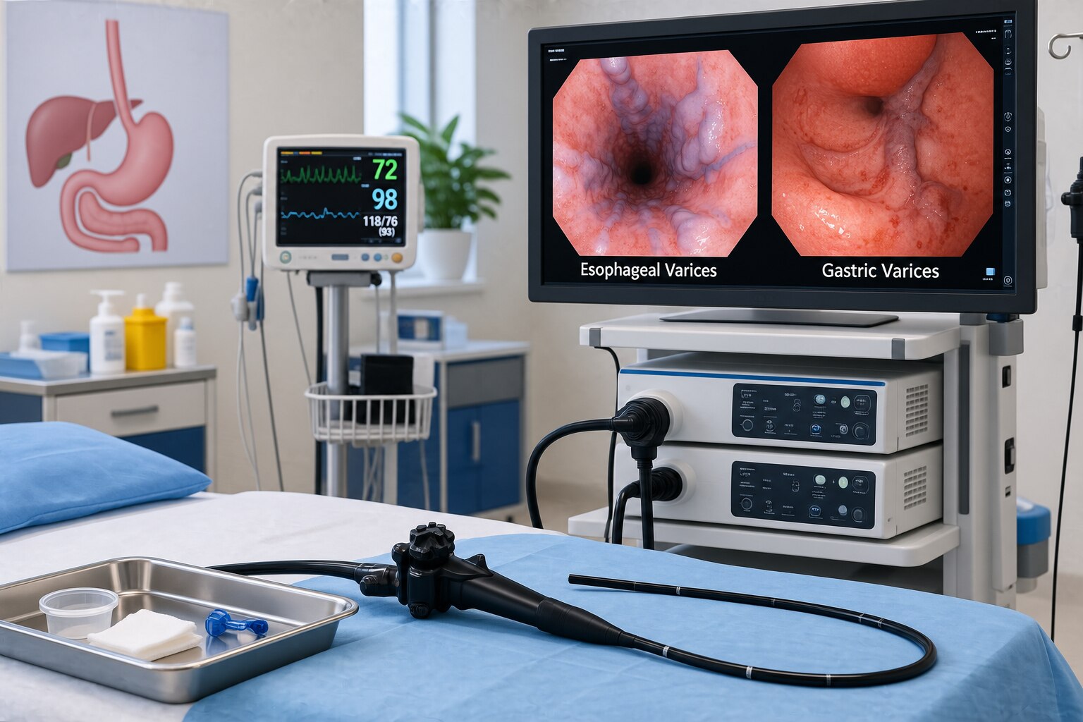When Endoscopy Helps Treat Esophageal and Gastric Varices