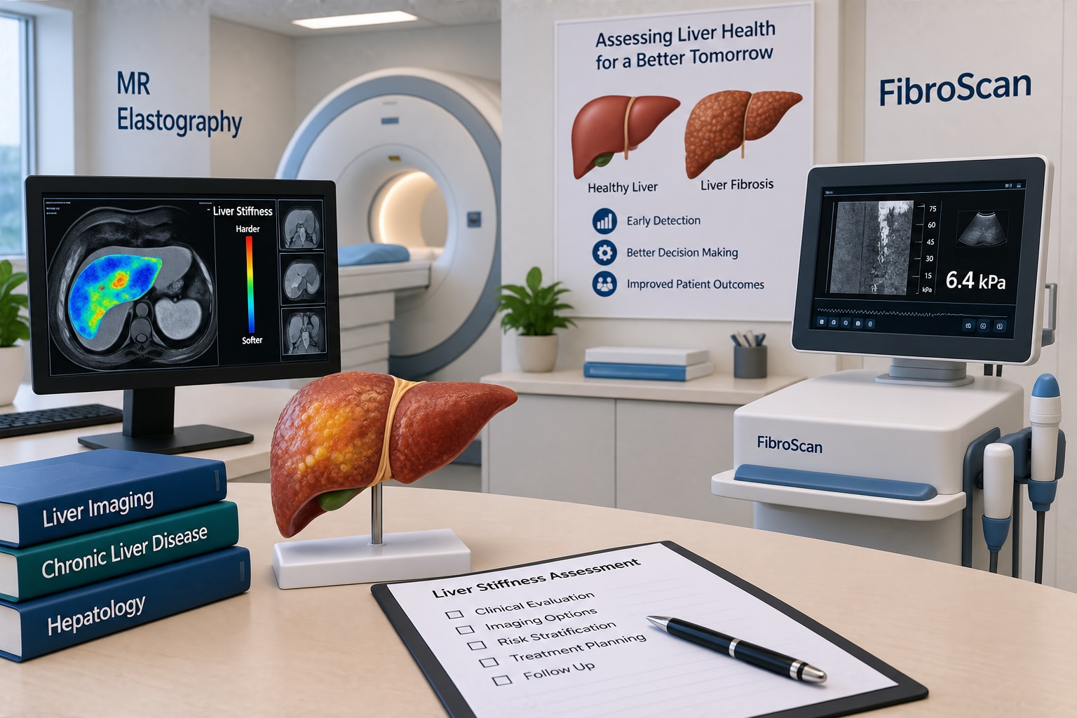 MR Elastography Versus Fibroscan for Liver Stiffness in Mumbai