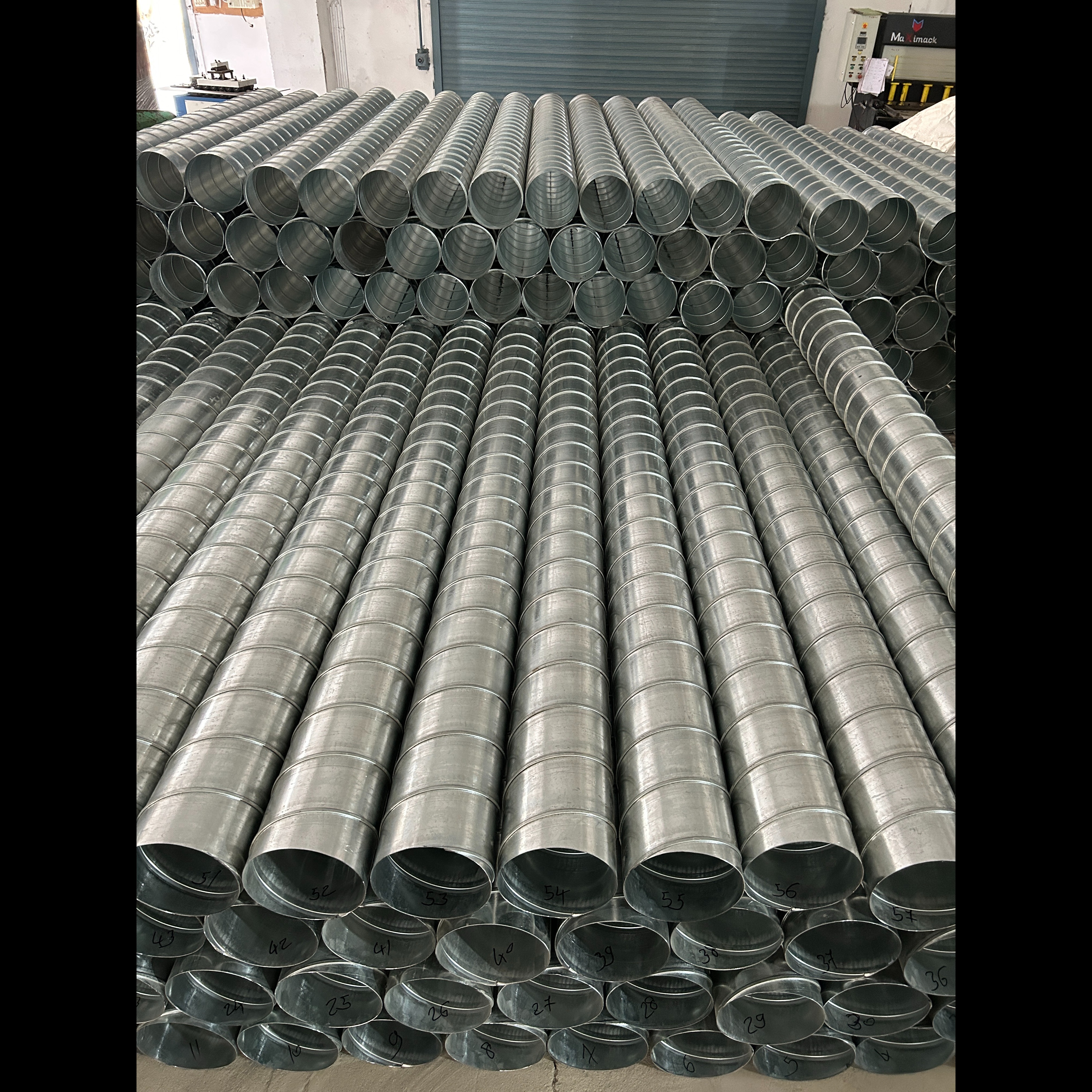 Spiral Round Air Duct Manufacturer and Supplier in Surat Gujarat India