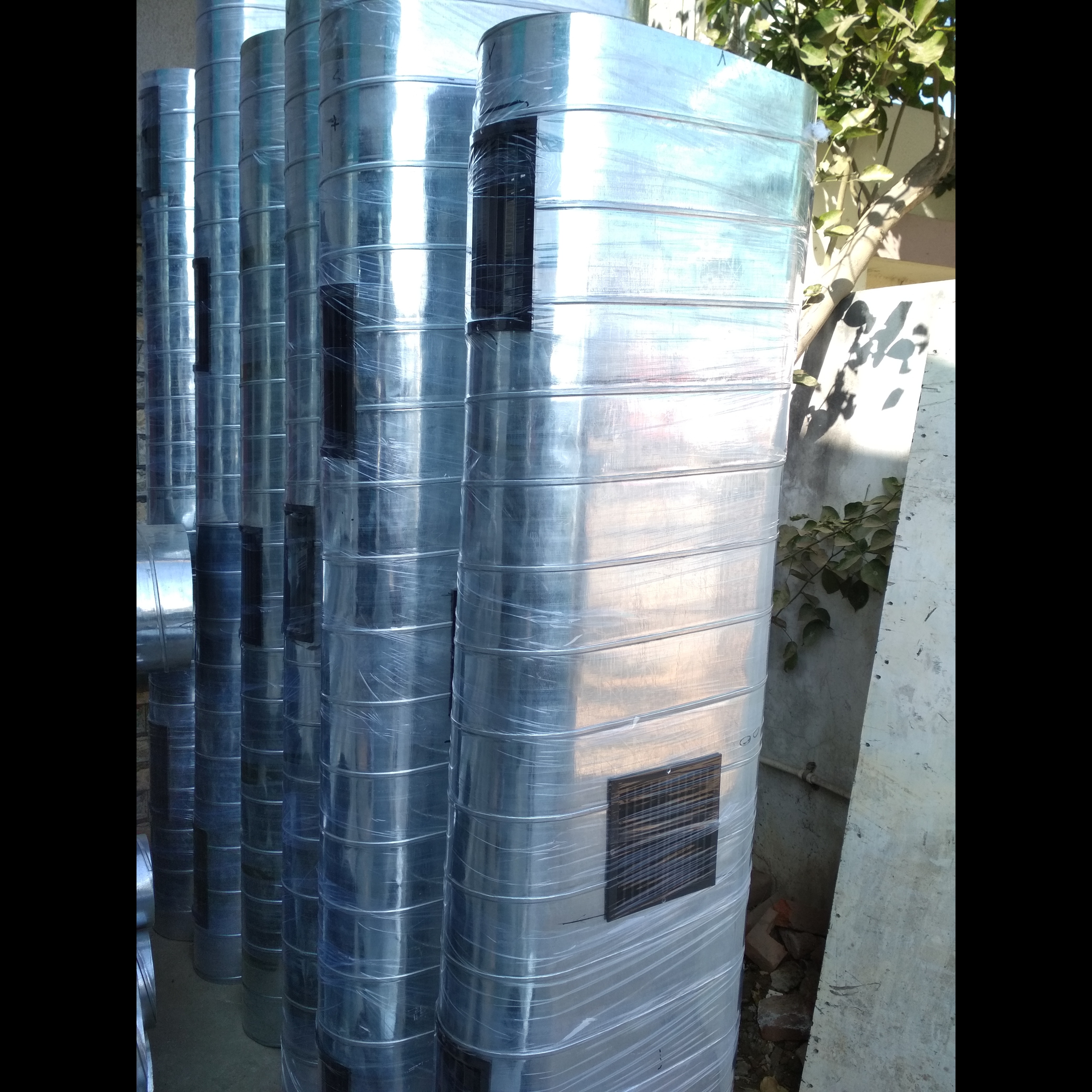 Spiral Oval Air Duct Manufacturer and Supplier in Pune Maharashtra India