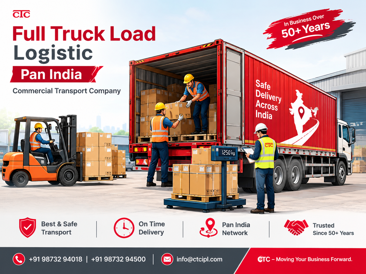Full Truck Load Service Pan India