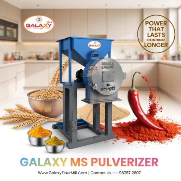 Mild Steel Pulverizer in Singrauli | Practical Grinding Equipment for Food Processing
