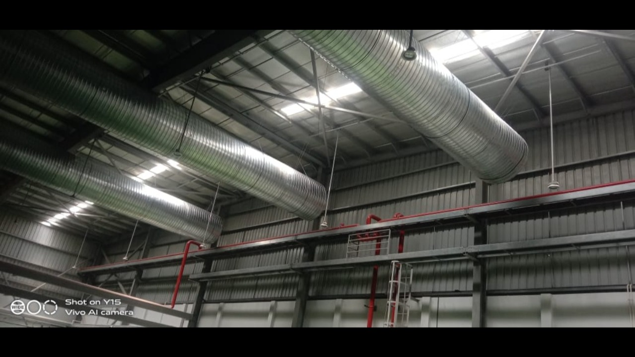 GI Spiral Air Duct Manufacturer and Supplier in Mumbai Maharashtra India