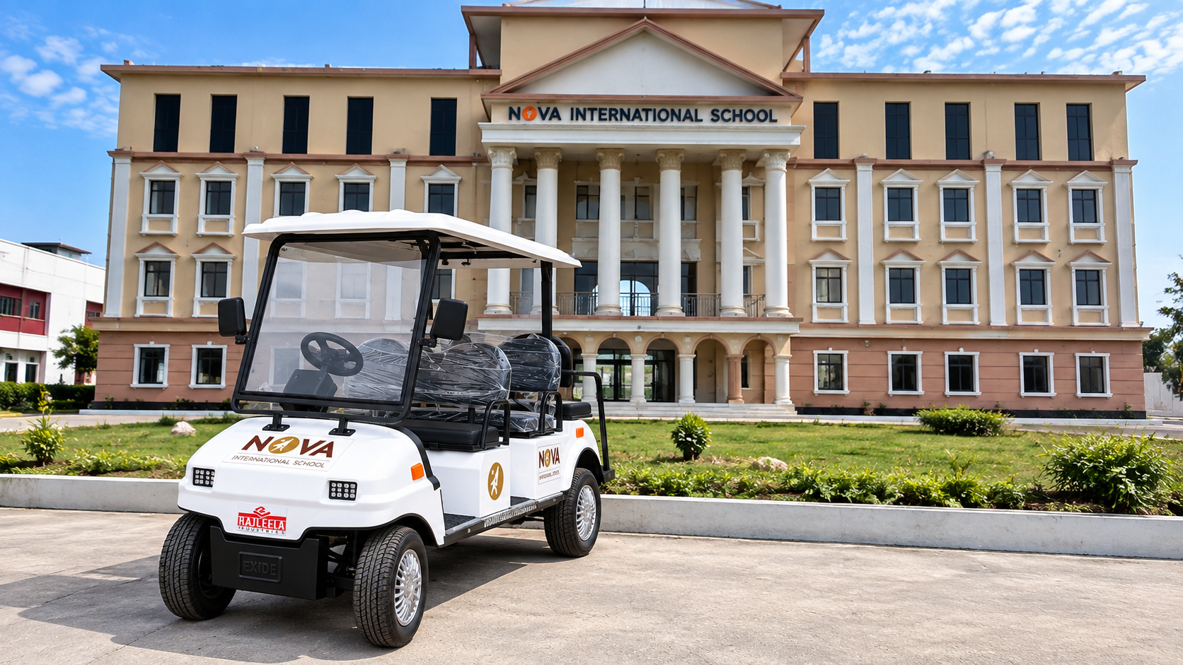 ๐โก **6-Seater Electric Golf Cart Delivered to Nova International School, Wakad, Pune!** ๐ซ๐ฟ