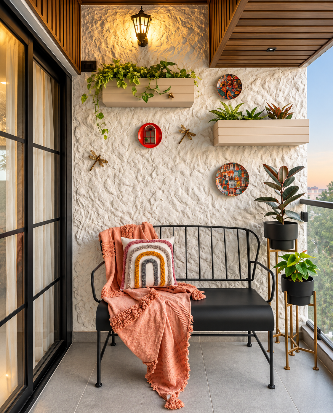 Bohemian Balcony Escape - Tambaram
