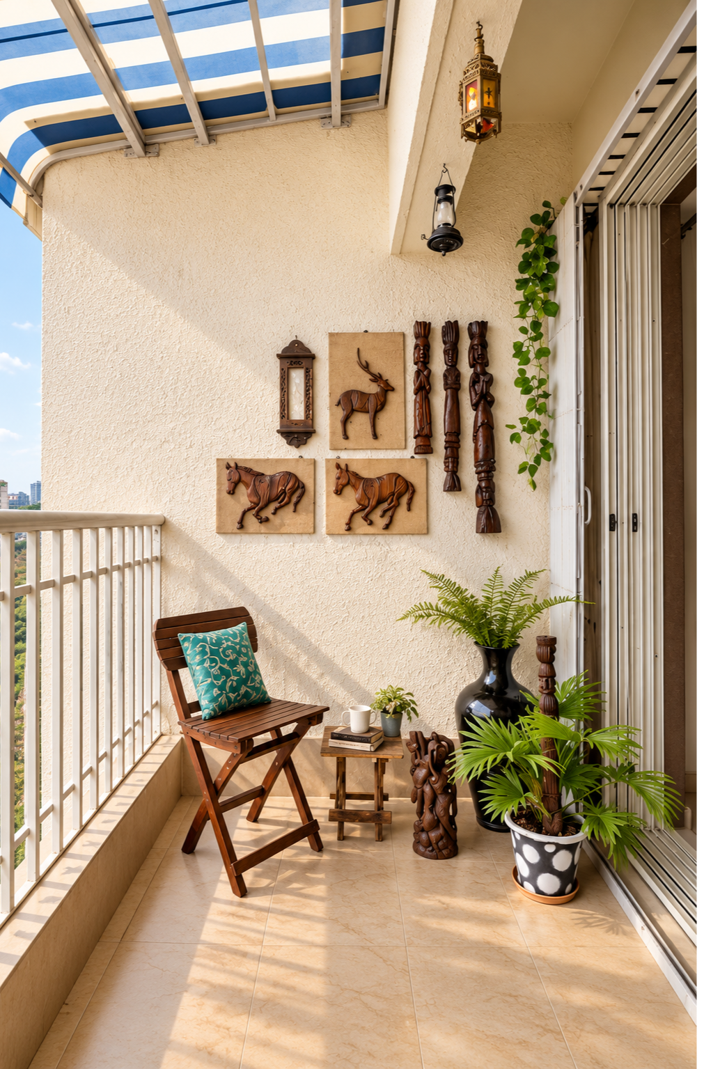 Traditional Balcony Retreat - Thiruvallur