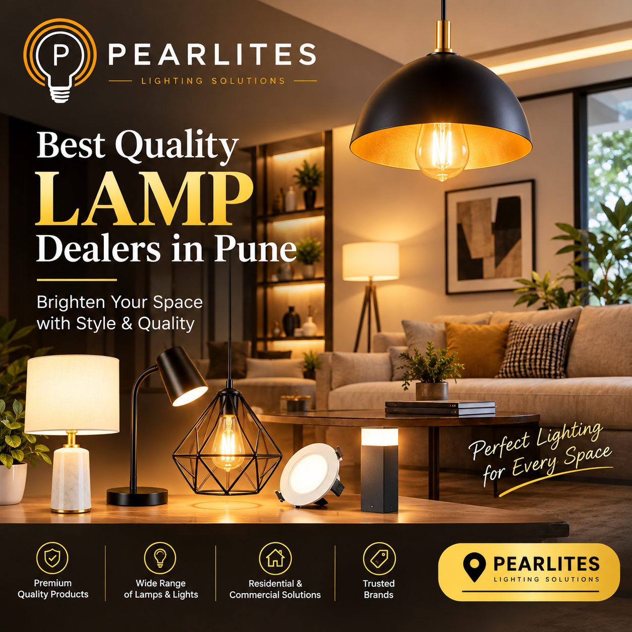 Best Quality Lamp Dealers in Pune – PEARLITES