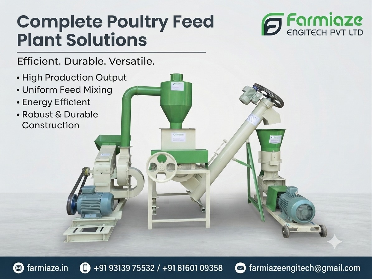 Poultry Feed Plant Manufacturer in Uttar Pradesh