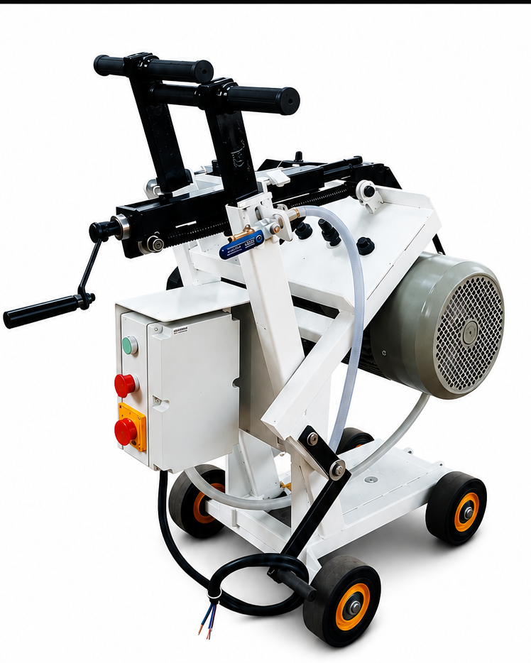 Floor Saw Machine – 300 mm Cutting Depth | 12.5 HP Crompton Motor | Star Delta Starter
