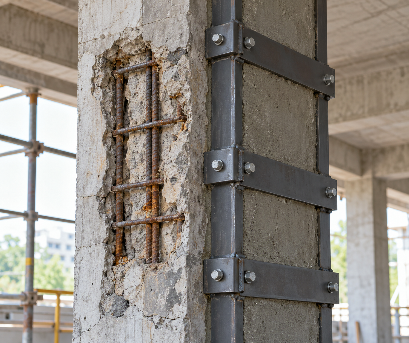 Column Strengthening Readiness Checks Before Repair Work