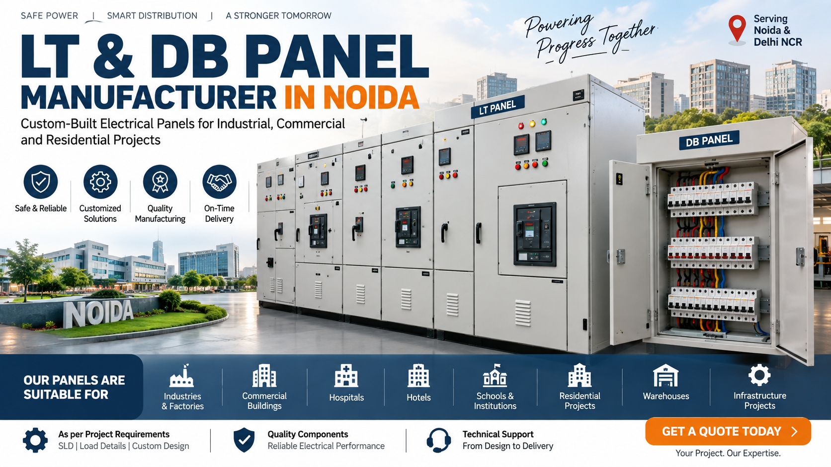 LT & DB Panel Manufacturer in Noida | Get Best Quote