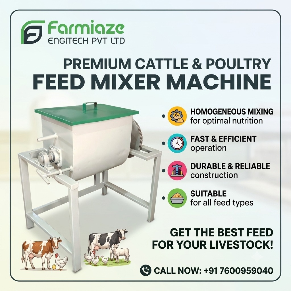 Cattle And Poultry Feed Mixer Machine Manufacturer in Assam