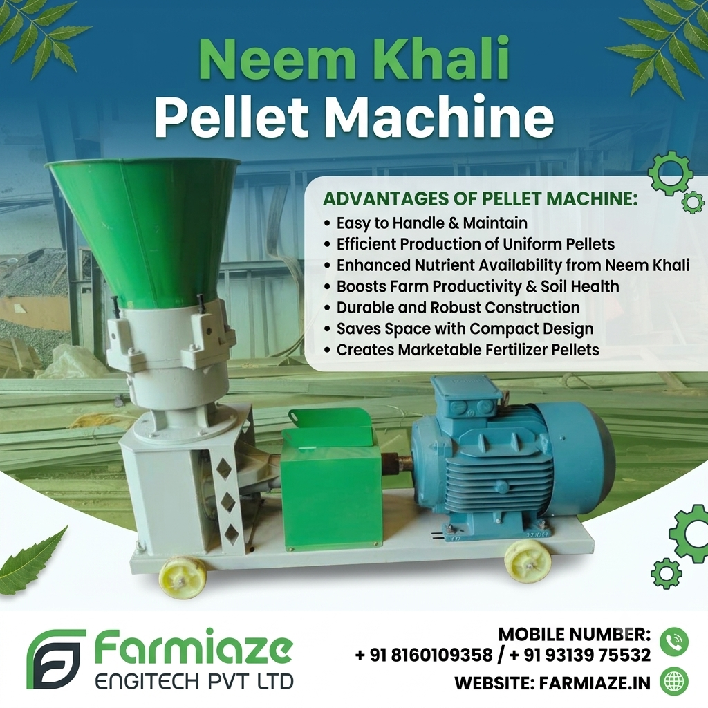 Neem Khali Pellet Machine Best Price
